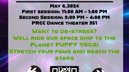 Planetary Puppy Yoga 