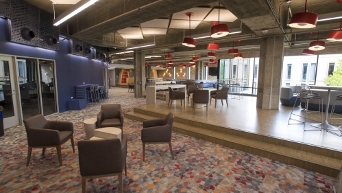 interior of john cotton dana library