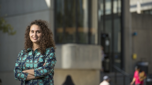 Assistant Professor of Sociology and Anthropology Zahra Ali on the Newark campus