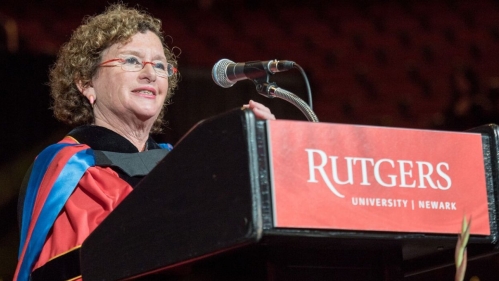 chancellor cantor at commencement 2015