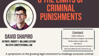 State Constitutions & The Limits of Criminal Punishments