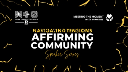 Navigating Tensions, Affirming Community Speaker Series: "Hate - Undone: Conversations that Ignite Change" with Dr. Daryl Davis