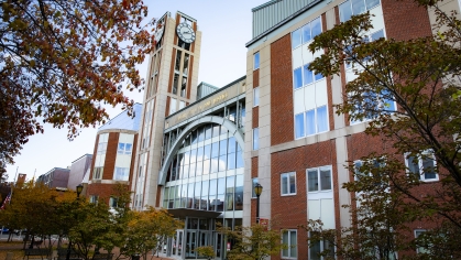 exterior of law school building