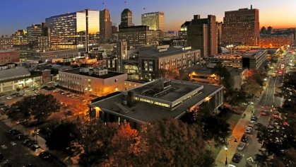 City of newark Skyline