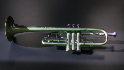 miles davis' green trumpet