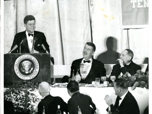 Mason Gross, Douglass MacArthur, and JFK at Football HOF di.jpg