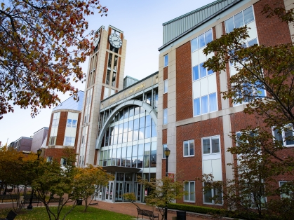 exterior of law school building